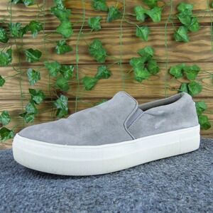 Steve Madden Women's‎ Gills Slip-On Gray Leather Sz 8 Medium  Used 2025